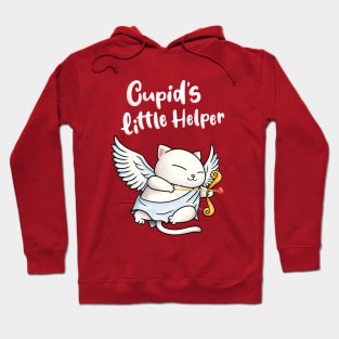 Cupid's Little Helper Cat Hoodie